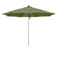 thumbnail image 1 of Magnolia Garden 11' Pulley Lift Stainless Steel/Fiberglass Umbrella with Olefin Fabric - Terrace Fern, 1 of 2