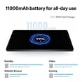 thumbnail image 5 of SHARECLOUD V13 Tablet with 4G LTE & WiFi, 13 inch Android 16 Tablet 11000mAh Battery, 40GB+128GB, 13MP+8MP, 90Hz Display Gaming Tablets With Octa-Core, Gray, 5 of 7