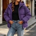 thumbnail image 7 of Jovrlynd Winter Coats for Women Fleece Lined Hooded Warm Quilted Puffer Jacket Plus Size Short Coat with Pockets, M-4XL, 7 of 7