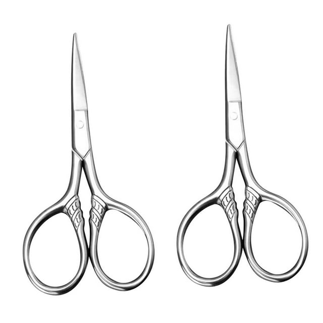 Tijeras para recortar la barba Salvador acero inoxidable 2x para hombres