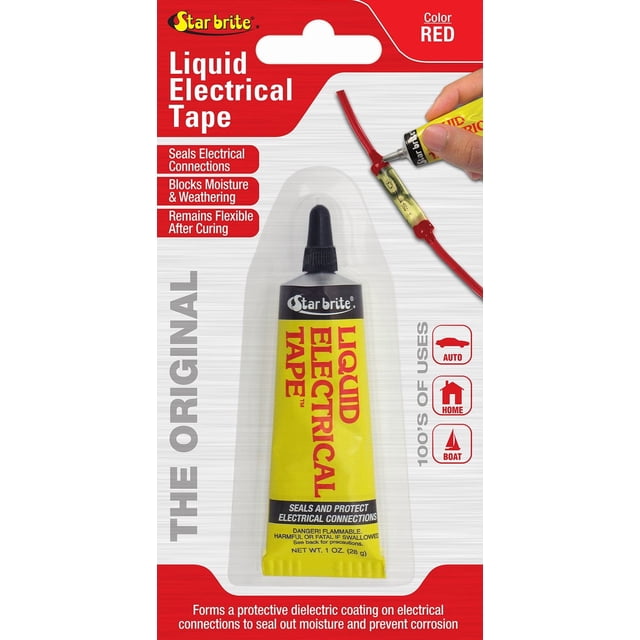 Cinta aislante líquida STAR BRITE roja, tubo de 30 ml (084155)