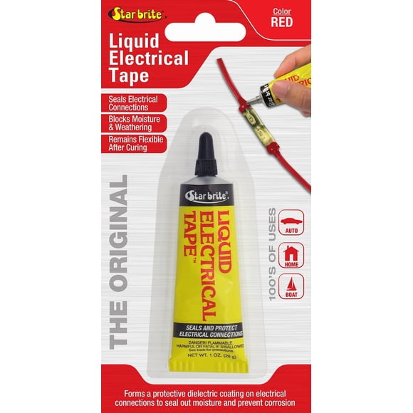 Cinta aislante líquida STAR BRITE roja, tubo de 30 ml (084155)
