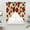 Yellow, variant on Beige Red Strawberry Swag Valances for Windows 2 Pack, Kitchen Window Curtains 36 Inch Length, Spring Floral Watercolor Summer Botanical Privacy Swag Curtains for Living Room/Bathroom 36"x36"