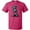 Cyber Pink, variant on Scottie Dog in Plaid T-Shirt
