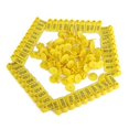 thumbnail image 1 of Etiquetas de Oreja Yotijar Ganadería Animal Oveja 001-100 Números 100 Sets Amarillo, 1 of 9