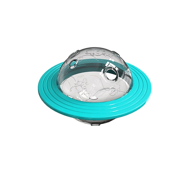 Dog Planet Juguete interactivo Alimentador lento Puzzle IQ Treat Ball, yeacher bola de comida lenta