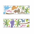 thumbnail image 1 of Cateissary Juego de pegatinas de pared de 2 piezas, calcomanía de zócalo DIY de dibujos animados, línea de rodapié decorativa, papel tapiz, decoración Decoración del hogar Cateissary HA078647-00, 1 of 6