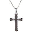 thumbnail image 2 of Xolikefi Male Cross Pendant Stainless SteelPendant Necklace Jewelry For Men, 2 of 3