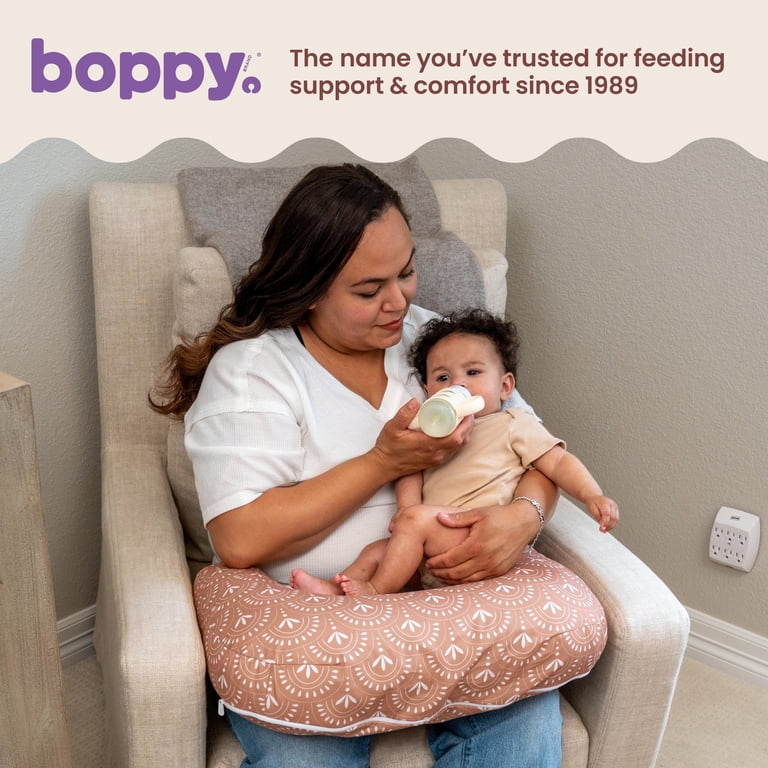 Boppy Nursing Pillow, Clay Boho Arches Design photo 2