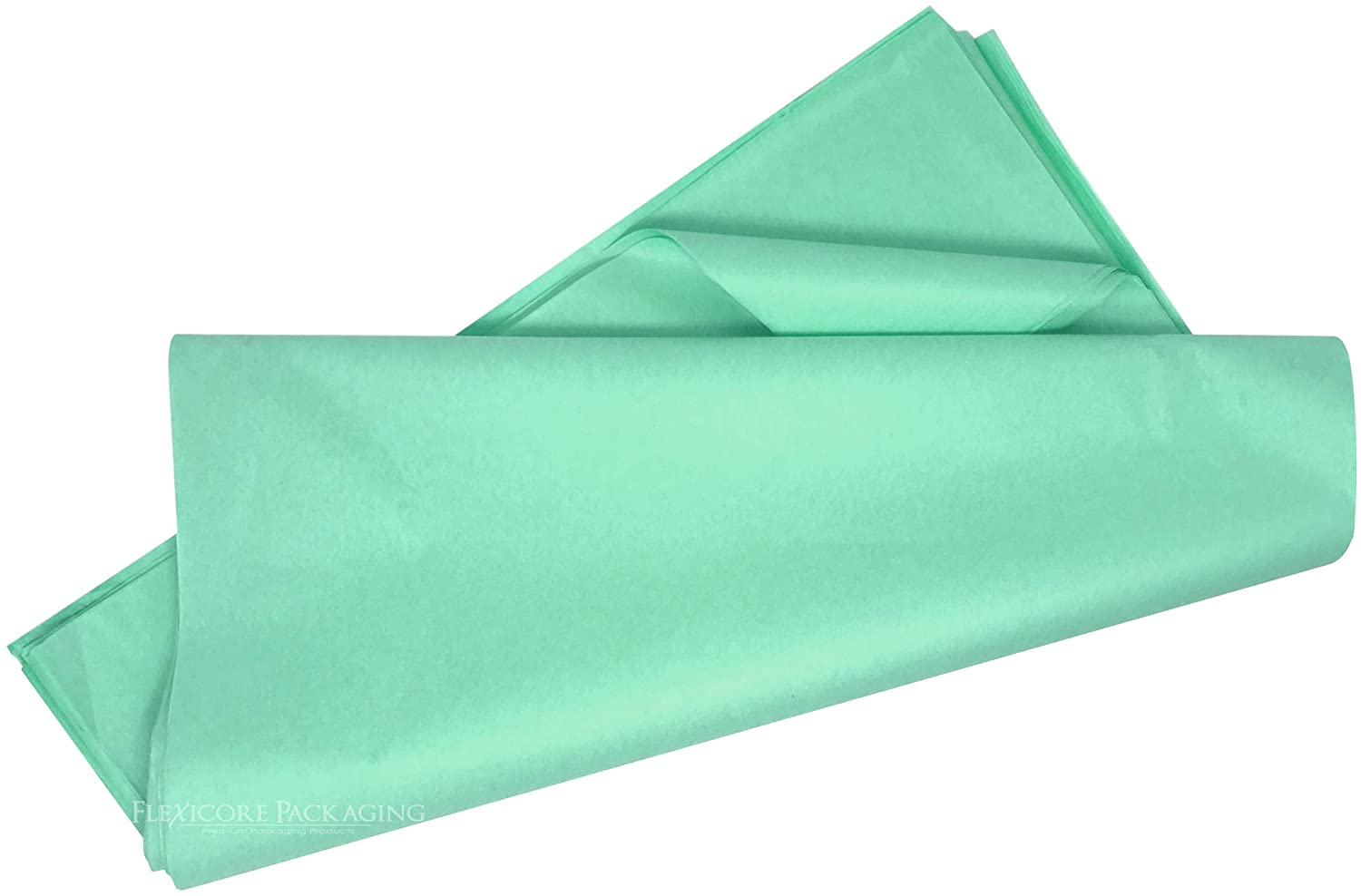 Flexicore Packaging Mint Gift Wrap Tissue, (10 Rolls)