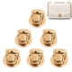 thumbnail image 3 of Toystoory 6x cierre de cierre dorado a la moda para bolso fácil de instalar y reemplazar estructura duradera, 3 of 6