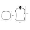 thumbnail image 4 of Cojín de gel para asiento de coche, almohadilla de gel refrescante y transpirable, alfombrilla universal para aliviar el trasero, lámina de ventilación para silla, 4 of 5