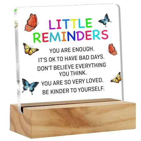 

Inspirational Gifts for Women Friends Cheep Up Gift Little Reminders Desk Decor Encouragement Acryl