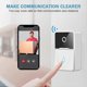 thumbnail image 3 of Smart Wireless Remote Video Doorbell, Smart Video Doorbell Home Intercom HD Night Vision WiFi Smart Auto Storage, 3 of 5