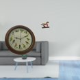 thumbnail image 2 of Elegante Reloj De Pared Con Canto De Pájaros Y Escultura De Caballo, Obra De Arte Para Comedor, Sala De Estar, Escritorio, Decoración Y Adorno Para El Hogar., 2 of 7