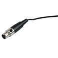 thumbnail image 3 of Black Lavalier Lapel Clip Microphone Mic 4-Pin Mini Xlr Ta4F for Shure Wireless, 3 of 9
