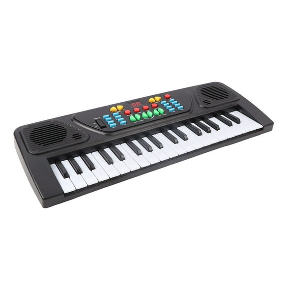 Juguete Musical de Teclado, Kids Key Piano 37 Keys Multifuncionales Para Niños