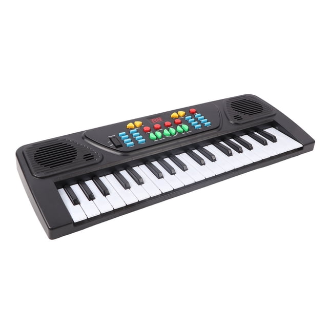 Juguete Musical de Teclado, Kids Key Piano 37 Keys Multifuncionales Para Niños