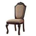 thumbnail image 2 of Set of 4 Elegant Side Chair, Armless Design with Padded Comfort, Standard Dining Height, Padded Seat & Back (Espresso), 2 of 8