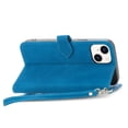 thumbnail image 1 of Funda billetera anti-golpes para GANGXUN iPhone 15 Plus , ideal para día a día y trabajo, 1 of 5