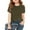 Coffee, variant on Girls Soft and Comfortable Tops New 3 Pack Girls Shirts Short Sleeve Shirt Girls T Shirts Soft Basic Tees Kids Tshirts Solid Summer Tops T-Shirt Style B-22 Coffee 5 Years
