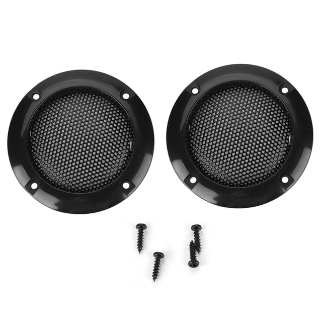 Oubit Inch Car Speaker Protective Cover,2 Inch Speaker Decorative Speaker Decorative Circle Inch Speaker Mesh Cover Performance Driven