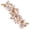 Style 1-Gold Flower Cluster Hair Clip, variant on MIALLO White Flower Wedding Bridal Bridesmaid Hair Clips, Marquise-cut Crystals Barrette for Women & Girls
