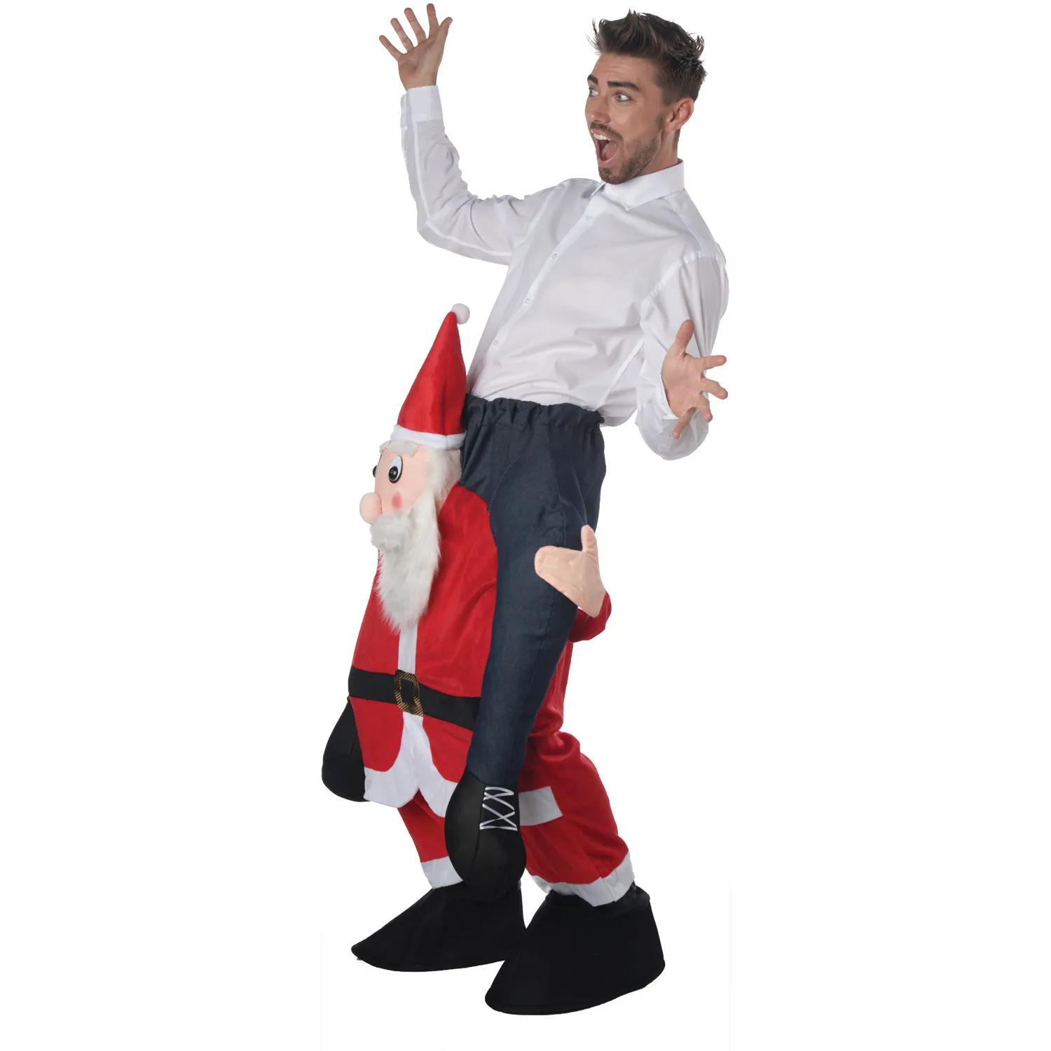 Christmas Costume Ride On Santa Claus Costume Xmas Shouler Carry Outfit Christmas Costume Ride On Santa Claus Costume Xmas Shouler Carry Outfit
