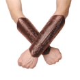 thumbnail image 1 of Embossed Arm Bracers Retro Leather Gauntlets Arm Guards for Accessories, 1 of 8