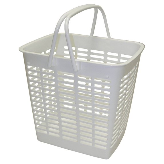 Dial Industries E1210W White Mini Tote Basket