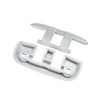 Attwood 12049-4 White Fold Down 8" Dock Cleat