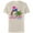 Natural, variant on Disney 100 Stitch in Costume Cheshire Cat Wonderland Welcome - Short Sleeve Cotton T-Shirt for Adults - Customized-White