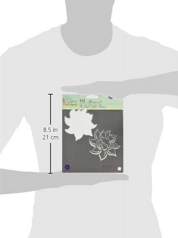 PRIMA MARKETING INC Jamie Dougherty Bloom Stencil, 6x6 UPC 655350980375