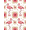 Pink Ivory, Pattern 5, variant on ODIKA Stripe Motif Confetti Border Whimsical Wreath Repeating Botanical Refined Stain Resistant Low Profile for Dorm Room, Small Living Apartment