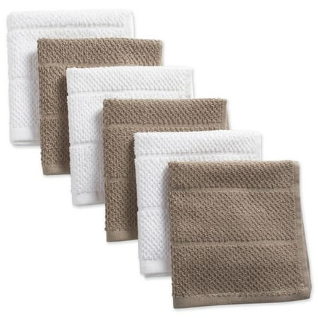 

Assorted Stone Basic Chef Terry Dishcloth Set of 6