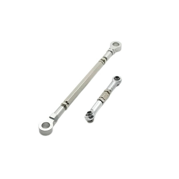 Sidaley 1 Juego de varillas de enlace de coche de varilla de dirección RC, componentes remotos multipropósito, rojo Vehículos, repuestos y accesorios Mis Plata