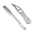 thumbnail image 5 of unbranded 1 Set of 2pcs Stainless Steel Fish Scale Remover Manual Fish Scraper Seafood Knives Kitchen Tool (Prong+Flat), 5 of 8
