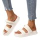thumbnail image 3 of Bmisegm Cool Slippers Female Soft Soled Non Slip Wear Resisting Flat Beach Flops Lady Sandals Women Slippers Sandals Women Summer White 7, 3 of 6