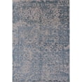 thumbnail image 1 of Ahgly Company Indoor Rectangle Mid-Century Modern Marble Blue Oriental Area Rugs, 2' x 4', 1 of 6