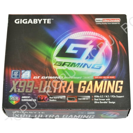 GA-X99-Ultra Gaming GIGABYTE GA-X99-Ultra Gaming LGA 2011-v3 Intel X99 SATA 6Gb/s