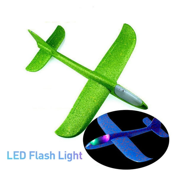 Flying Glider Planes With Flash LED Light 18.9