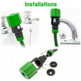 thumbnail image 2 of 2PCS Irrigation Kitchen Garden Hose Pipe Connector Adapter Tool Without Water Hose, 2 of 5
