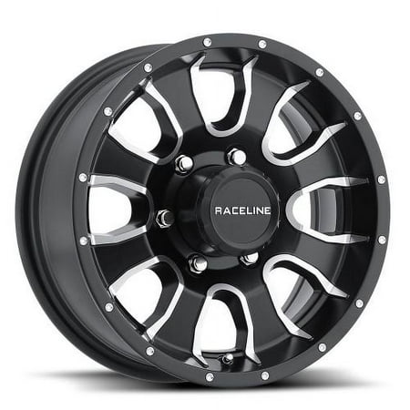 14x6 Raceline 860M Mamba Trailer Matte Black Wheel 5x4.5 (0mm)