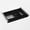 Black, variant on Under Desk Mounted Sliding Pull-out Drawer with Pencil Tray and Slide Storage Tray, 17'' long & 13.5'' deep Large Storage Organizer for Sit Stand Workstation
