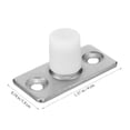 thumbnail image 3 of 1pc Nylon Pulley Block Sliding Barn Door Bottom Professional Floor Guide Roller, 3 of 5