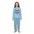 thumbnail image 4 of Cute Christmas Family Pajamas, Cousin Crew Reindeer Pajama Set, Cotton And Polyester Blend, 2 Pieces, 4 of 7