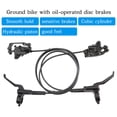 thumbnail image 4 of Hydraulic Disc Oil Brake Kit Aluminum Alloy Calipers Levers for Mountain Bike, Left Rear Oil Brake, 1400mm, 4 of 9