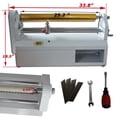 thumbnail image 2 of TECHTONGDA Electric Hot Foil Paper Stamping Embossing Roll Slitter Gold Blocking Cutter, 2 of 5