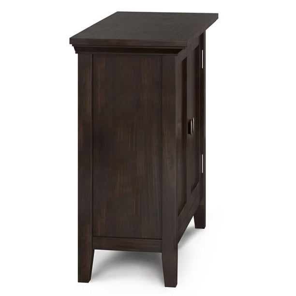 Redmond Solid Wood 32inch WideTransitional Low Storage Cabinet in