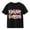 Black, variant on First Day Kindergarten Back to School Tee for Kids Pastel Bubble Letter Graphic Print T-shirt Summer Short Sleeve School Tops